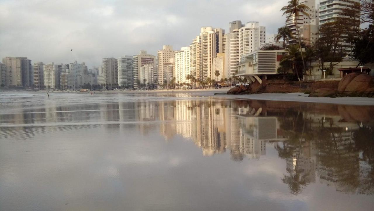 Aconchego Na Praia Apartment Guaruja Luaran gambar
