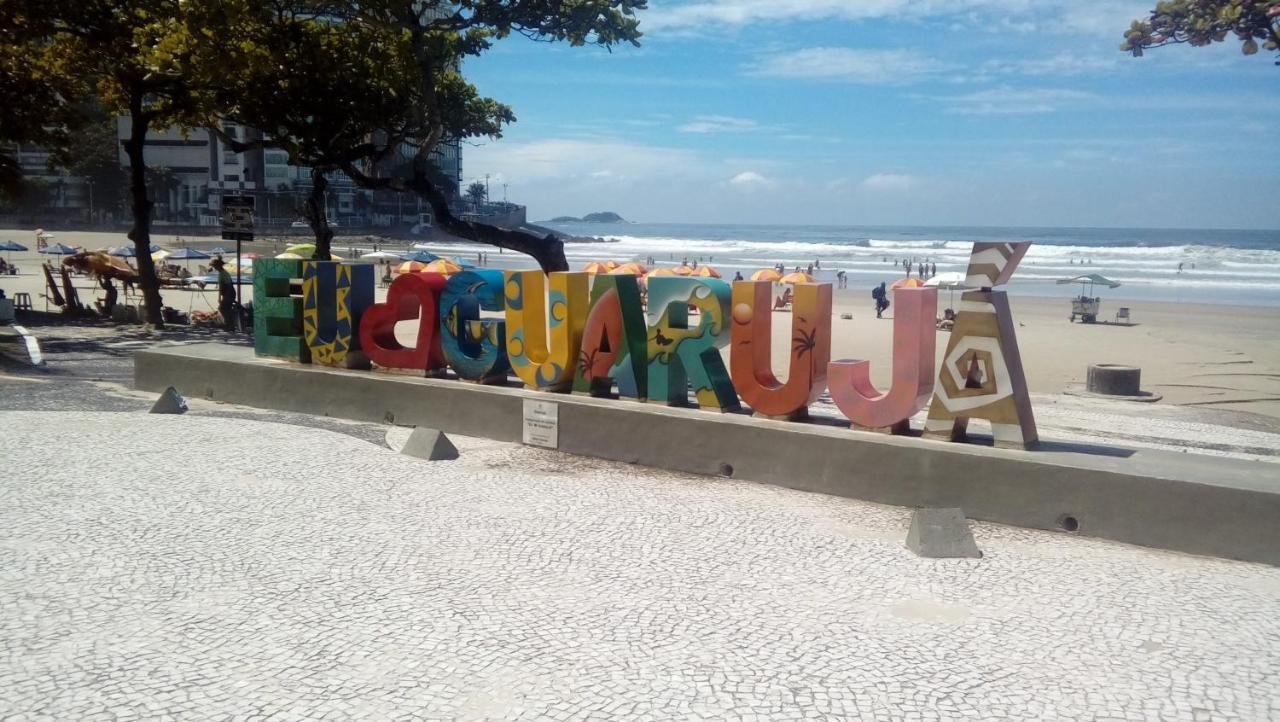 Aconchego Na Praia Apartment Guaruja Luaran gambar